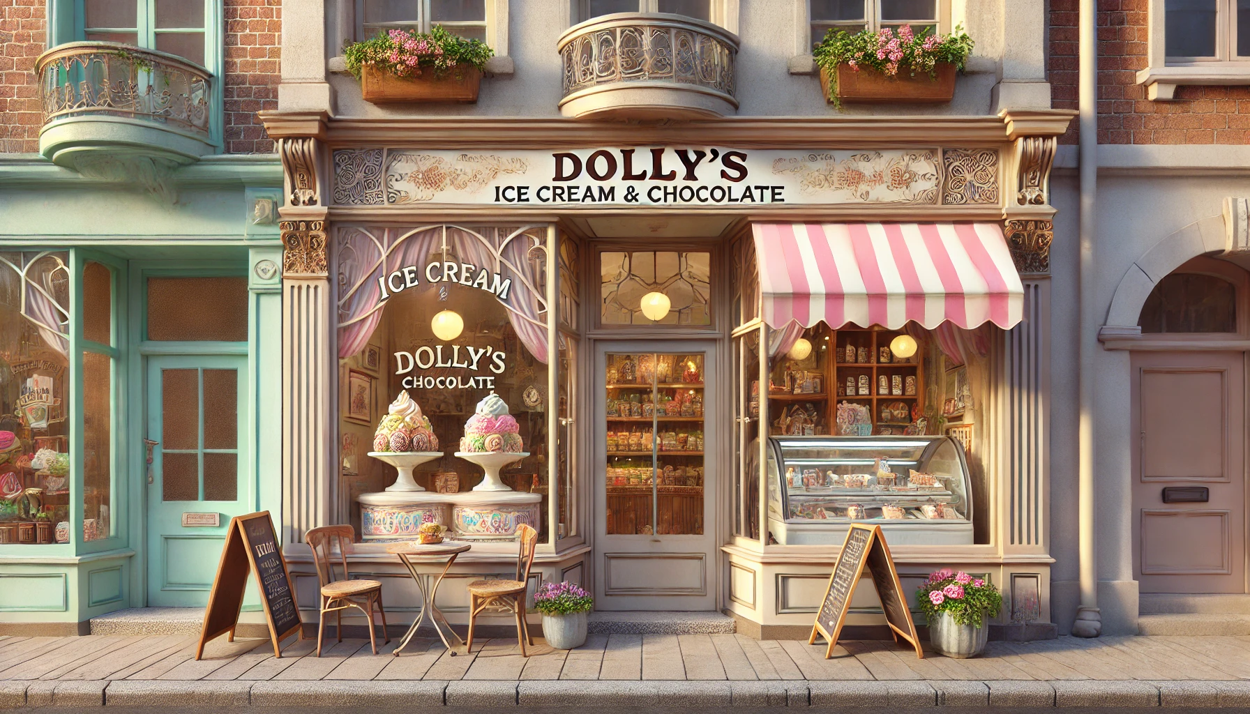Dolly's Chocolates & Ice Cream Storefront